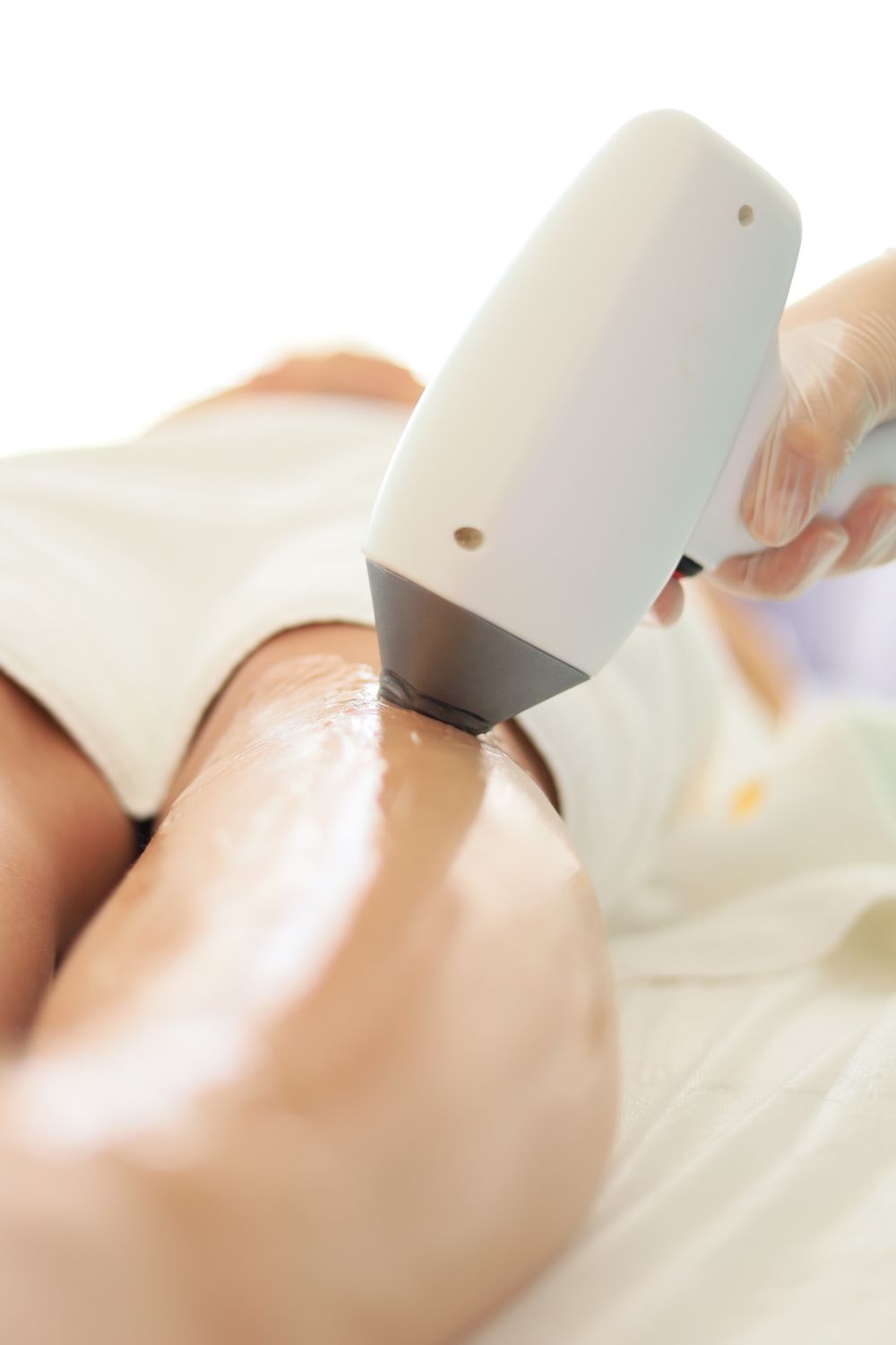 Aplicación profesional de aparatología estética, fotografía de ambientación